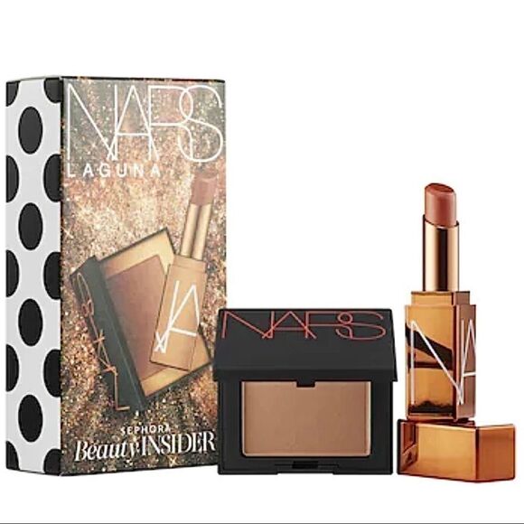 NARS Laguna Bronzing Powder and Afterglow Lip Balm - Picture 1 of 2
